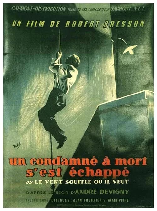 A Man Escaped film posteri
