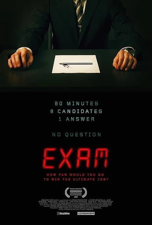 Exam film posteri