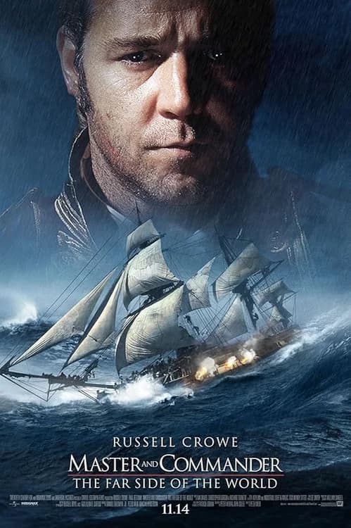 Master and Commander: The Far Side of the World film posteri
