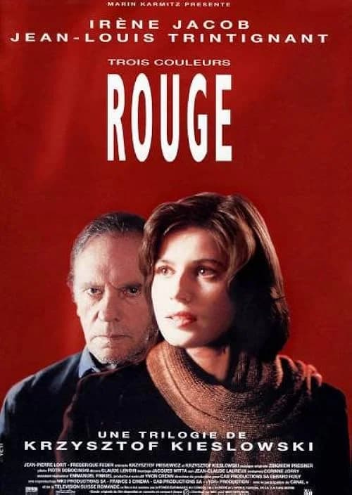 Three Colors: Red film posteri