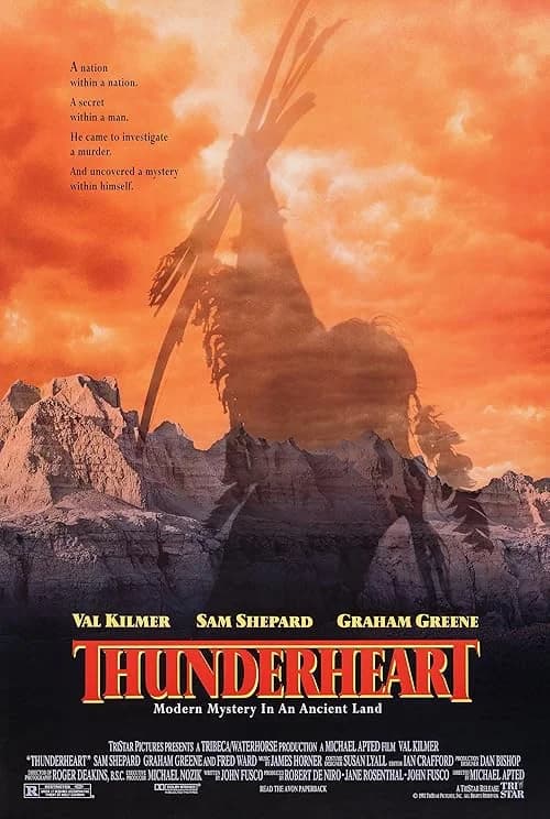 Thunderheart film posteri