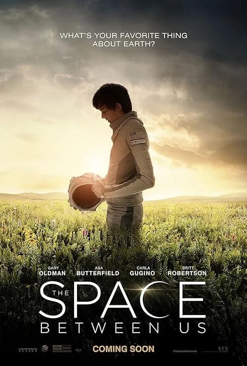 The Space Between Us film posteri